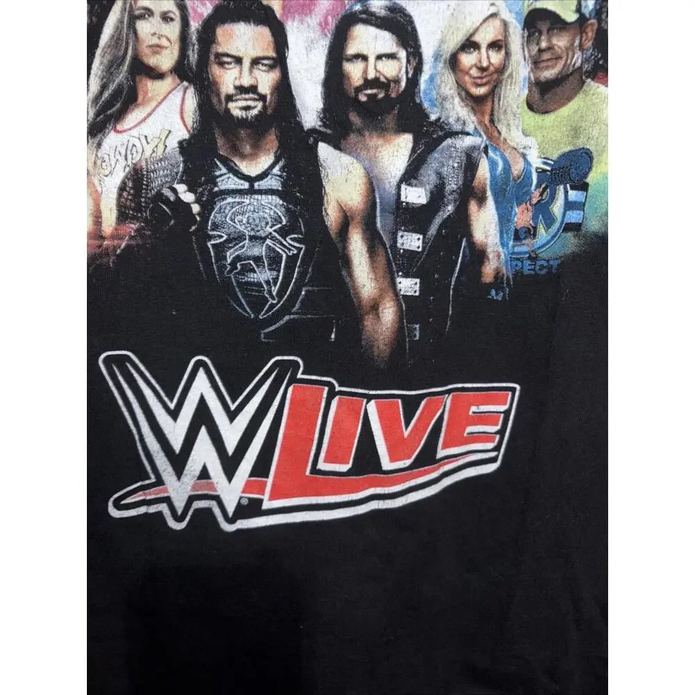 WWE Shirt Mens Medium Wrestling I WAS THERE 2018‎ FALL TOUR - Picture 5 of 10